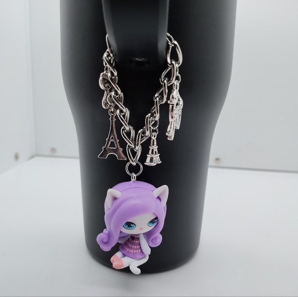 Catrine Demew Tumbler Charm Monster High Mini Figure Water Bottle Stanley Cup - Picture 7 of 9